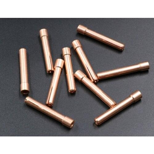 20pcs Argon Arc Welding Machine QQ-150A Argon Arc Welding Torch Fittings 1.62.02.4 Copper Tungsten Needle Chuck