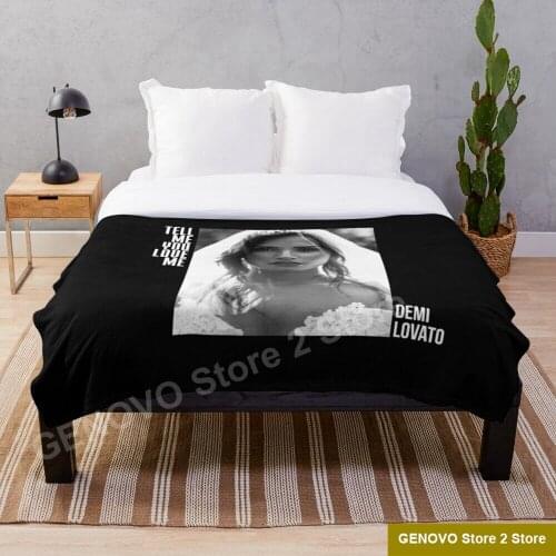 2021 all-star characters Tell Me You Love Me Throw Blanket Fleeceon Bed/Crib/Couch Adult Baby Girls Boys Kids Gift