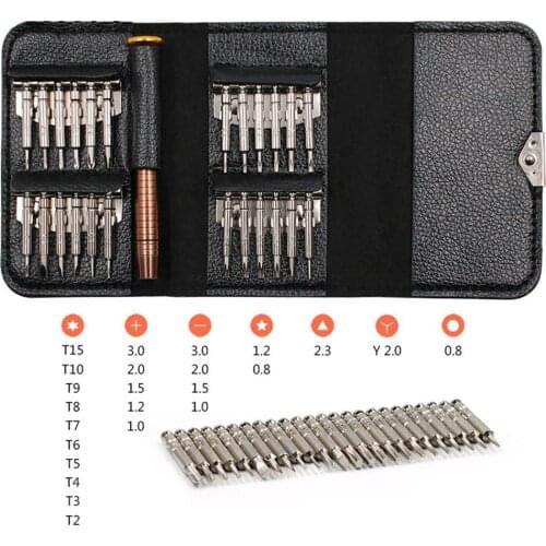 25 In 1 Multifunctional Portable Hex Screwdriver Repair Tool for Phones Laptop