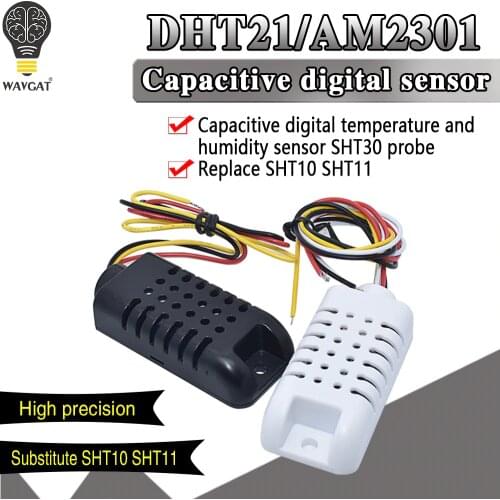 New DHT21 AM2301 Capacitance Digital Temperature And Humidity Sensor IOT-TH02 SHT30 probe replaces SHT10 SHT11 for arduino STM32