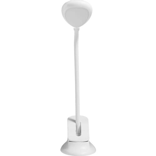 Clip-On LED Table Light Touch Control Stepless Dimming Rechargeable Desk Lamp