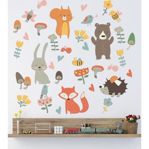 Wall Decor Home Decoration Cartoon Wall Paste Children Room Home Decoration Room Decoration Wall Stickers Wall DecorationsLiving