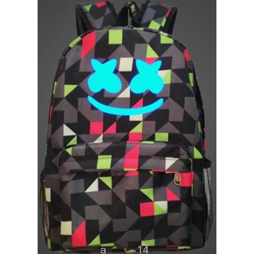 DJ MARSHMELLO Men's Shoulder Backpacks