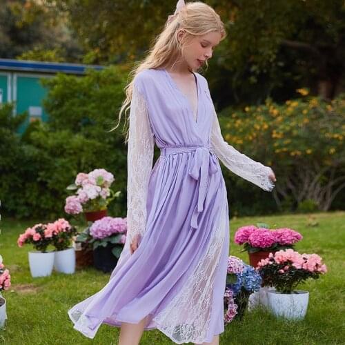 Женские банные халаты EDOLYNSA China At AliExpress