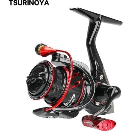 TSURINOYA Fishing Reel WHIRLWING 800 8+1 Bearing 5.2:1 Max Drag 4-11KG Saltwater Spinning Fishing Reel