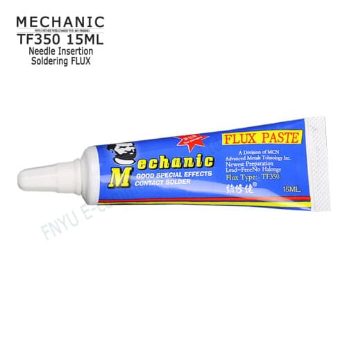 MECHANIC TF350 Needle insertion Soldering FLUX PASTE 15ML insulation For BGA PCB Repair Solder Welding Oil Grease Flux