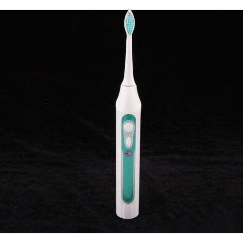 Soft Oral Care Teeth Cleaning Electric Toothbrush + 2 Replacement Brush Head Electric Toothbrush Sonic Wave Rechargeable