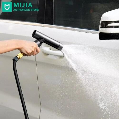 Xiaomi mijia Car Wash spray Gun One Button Switch Outdoor tools High Pressure Household Cleaning Tools Use In Home Garden