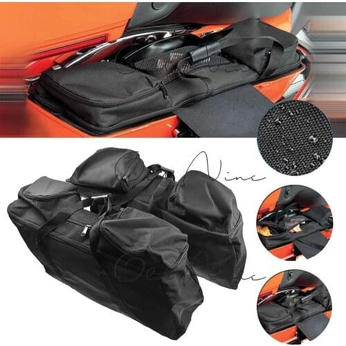Motorcycle Saddle Bag Luggage Liners For Harley Saddlebag Touring Road Glide Road King Ultra Street Electra Glide 1993-2020