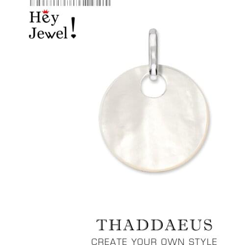 Pendant Ornament Shell Disc,2019 Brand New Fashion Jewelry Europe Bijoux 925 Sterling Silver Accessories Gift For Soul Woman