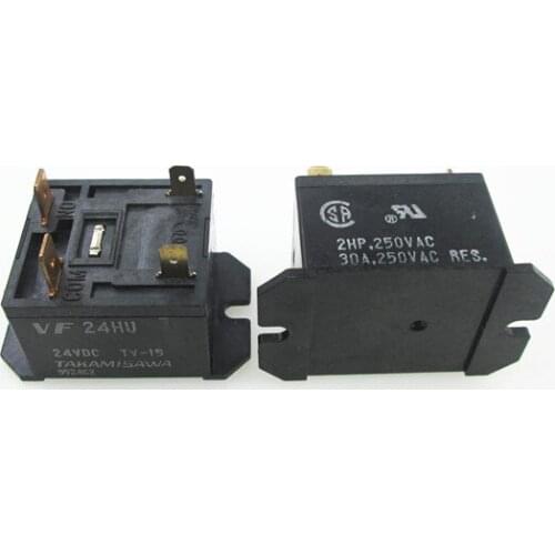 24V relay VF24HU VF-24HU VF24HU-24VDC VF-24HU-24VDC 24VDC DC24V 24V DIP4 5PCS/LOT