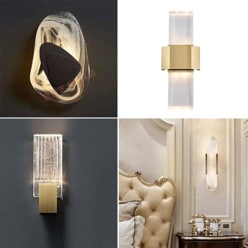 Nordic iron led bedside lamp sala de estar lampara mesa noche living room bedroom bedside deco bedside lamp