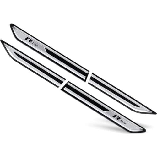 Volkswagen Passat R-line 4'lü Fender Logo Black YACI130