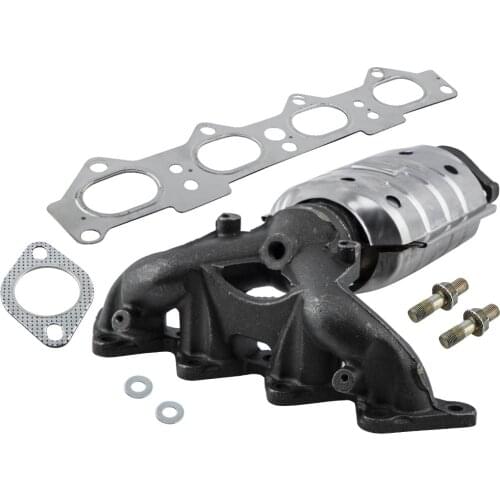 Exhaust Manifold & Catalytic Converter Assembly fit 2007-2008 for Hyundai Tiburon L4 2.0L Direct Fit For Elantra Spectra