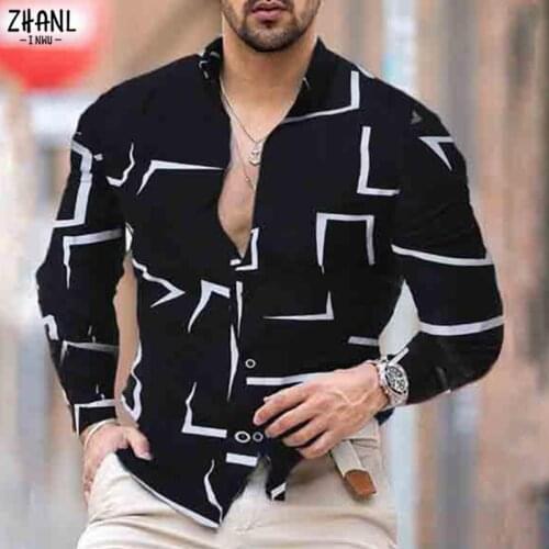 Men's Long Shirts ZHANLINWU China