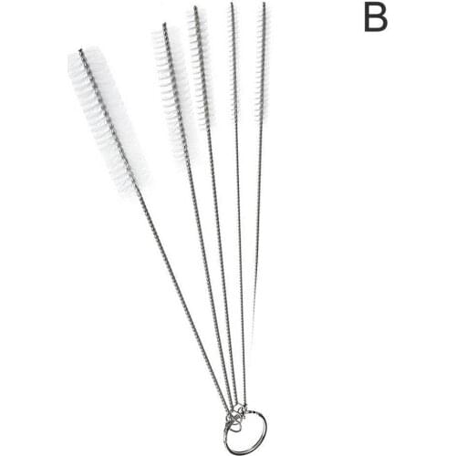 1Pcs Nylon Bottle Tube Mouthpiece Brushes Brush Kitchen Set For Straws Cleaner I2W3