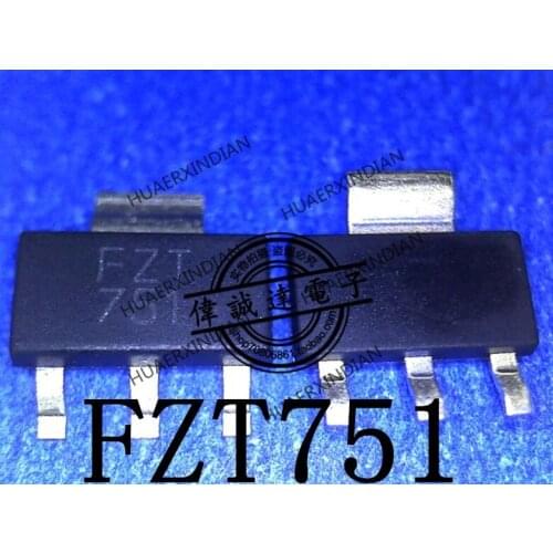 1Pieces New Original FZT751TA FZT751 FZT 751 SOT-223 In Stock Real Picture