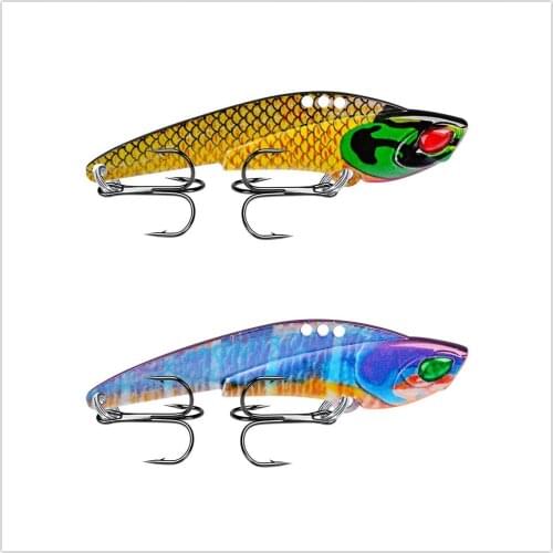 1Pcs Fishing Lure Wobbler Lures Spoon Hook For Pike Bait Carp Peche Metal Artificial Baits Sequins Hard Bait Fishing tackle Lure