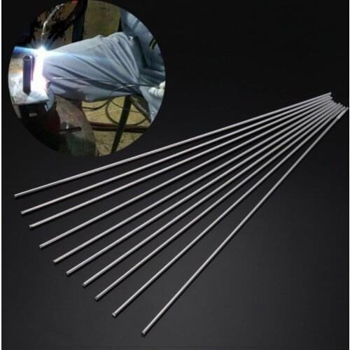 10pcs 2mm Aluminium Low Temperature Welding Brazing Rod For all Parts 45cm