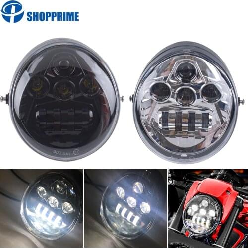60W Motorcycle V Rod Led Lights For VROD Motorcycle LED Headlight for V Rod VRSCF VRSC VRSCR 2002-2017