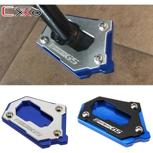 Motorcycle Accessories CNC Side Stand Enlarge Extension Kickstand For BMW R1250 GS R 1250 GSA R1250GS HP 2020-2021