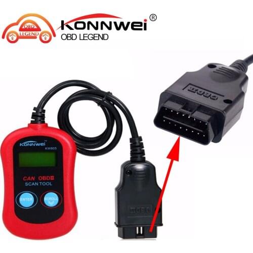 KONNWEI KW805 Car Code Reader CAN BUS OBD2 OBDII Car Diagnostic Tool MS300 OBD2 Scanner