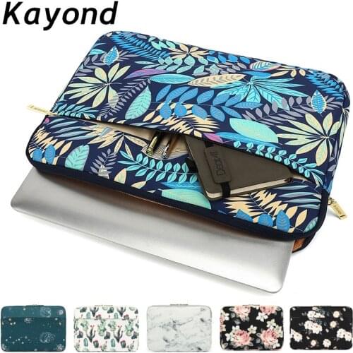 2020 Brand Kayond Laptop Bag 13",14",15",15.6", Notebook Shockproof Bag Sleeve Case For MacBook Air Pro Waterproof, DropShip