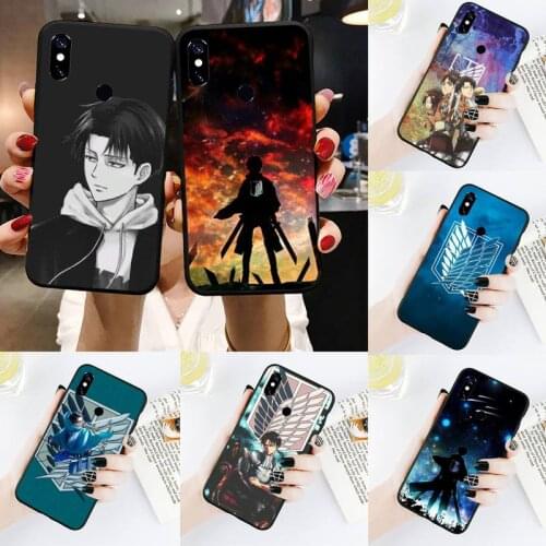Attack On Titan Anime Phone Case For Xiaomi Redmi Note 4 4x 5 6 7 8 pro S2 PLUS 6A PRO