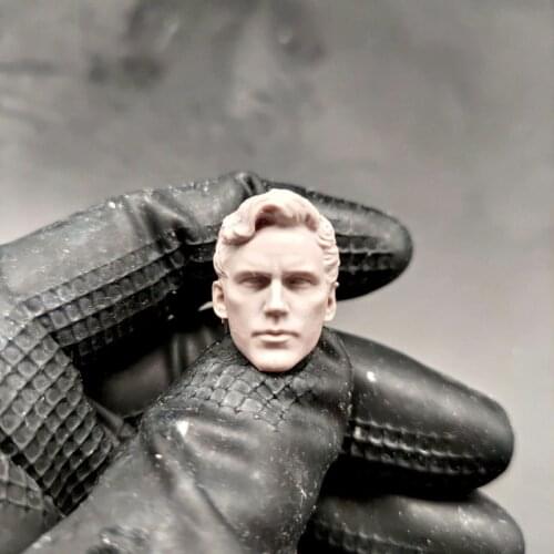 Blank 1/12 Scale Star Lord Chris Pratt Head Sculpt Unpainted Fit 6" ML Figure