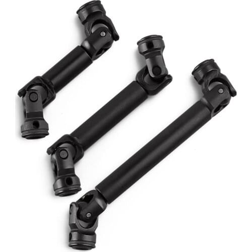 Metal Black Drive Shaft for 1/10 RC Crawler Car Axial SCX10 90046 TRAXXAS TRX-4 TRX-6 Redcat Gen8 D90 TF2