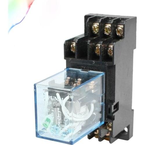 MY3 HH53P MY3NJ 11-Pin AC380V Coil General Purpose Micro Mini Relay Intermediate Electromagnetic Relay