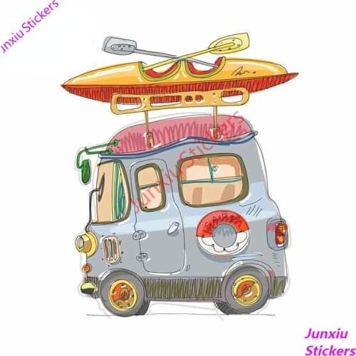 Camper Van Refit Decals Car Stickers Fashion DIY Hip Hop Creative Sticker Waterproof VAN RV Graffiti Sticker Accessories PVC13cm