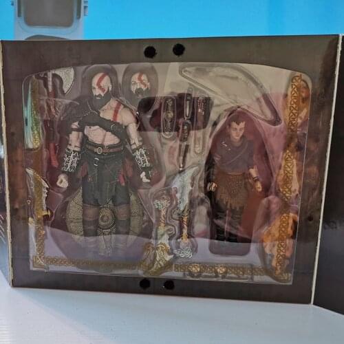 NECA God of War Kratos & Atreus 2018 Ultimate 7" Action Figure Collection