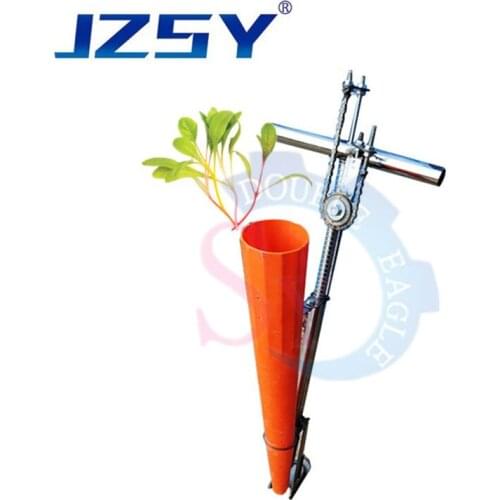 Wholesale price portable small hand vegetable seedling transplanter/manual onion watermelon seedling planting machine