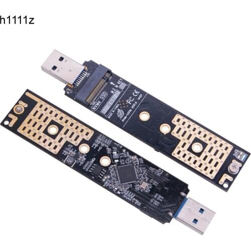 NVMe to USB Adapter M.2 SSD to USB 3.1 Type A Card M2 to USB Adapter Realtek RTL9210 Chips M Key NVME PCIE SSD Enclosure Adapter