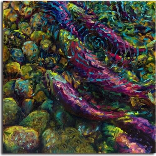 Iris Scott Ankle Deep In Sockeye Canvas Posters Prints Wall Art Painting Decorative Picture Modern Home Decoration Accessories