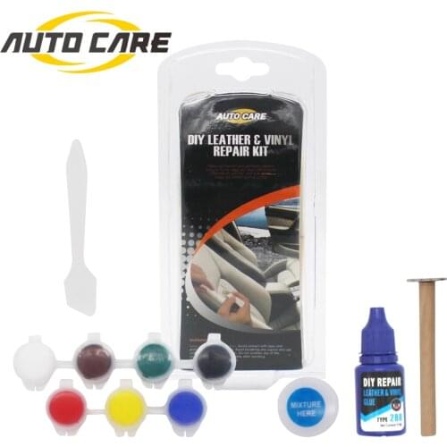 Professional DIY Leather Vinyl Repair Kit Coats Holes Scratch Cracks Repair kit Restore Tools with cloth