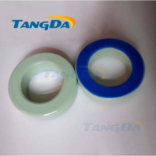 1 piece Iron powder cores T520-52D OD*ID*HT 132*78*41 mm 274nH/N2 75ue Iron dust core Ferrite Toroid Core toroidal green blue