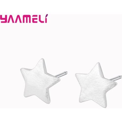 Mix Styles Geometric Animal Skull Cute 925 Sterling Silver Small Stud Earrings For Women/Man Girls Jewelry Wholesale Oorbellen