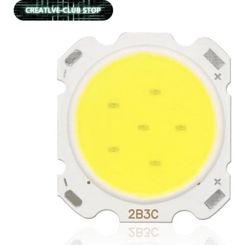 10pcs lot High Quality High Lumen LED COB Light Bulb 20mm 3W 5W 7W 10W 250mA LED Source Chip Light Lamp Spotlight Downlight Lamp