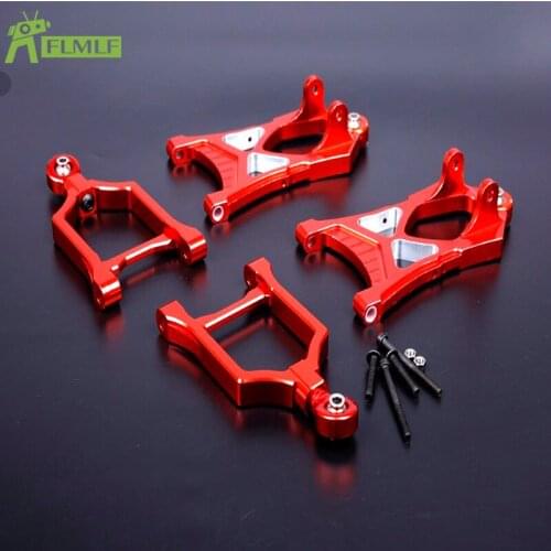 Alloy Rear and Front Suspension Arm Set Fit for 1/5 HPI ROFUN BAHA ROVAN KM BAJA 5B 5T 5SC Toys Parts