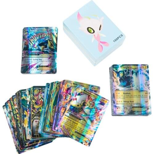 TOMY Pokemon Game Cards Evolutions GX EX VMAX English Transaction Collectible Cards Board Game Feyenoord Battle Carte Shining