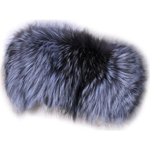 2021 New Korean Real Fox Fur Scarf Winter Thickening real fox fur scarf Natural Fur Collar Female