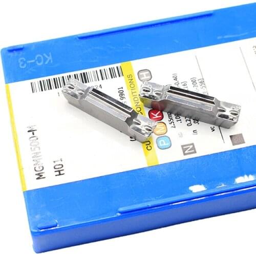10PCS MGMN500 M H01 aluminum milling cutter slotted MGMN carbide insert CNC turning tool high quality