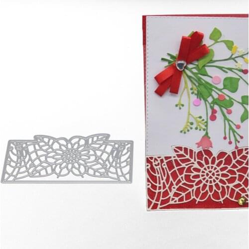 2020 Flower Metal Cutting Dies Envelope Decoration Irregular Stencil DIY Scrapbooking Embossing New Craft Stamps And Dies
