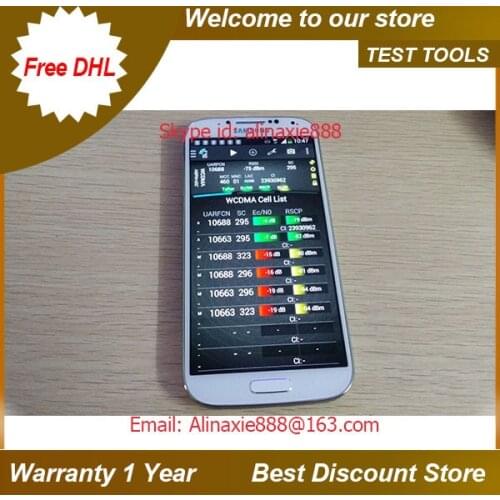 Free Shipping DHL/ EMS + Warranty one year + Tems S4 I9505 TEMS POCKET + lte FDD + lte cat3 with phone cases test phone