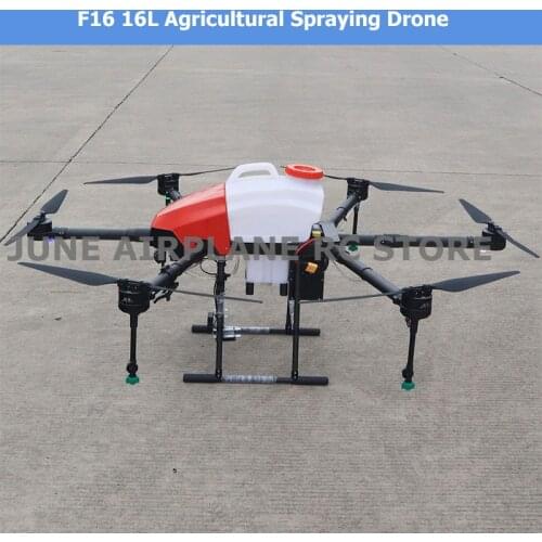 NEW F16 16L Agricultural Drone 1630MM 6 Axis Hobbywing X8 Motor JIYI K++ Flight Control Spraying Drone