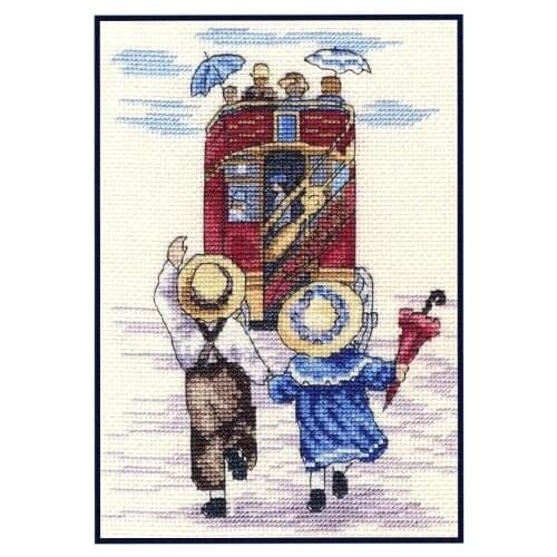 Fishxx Cross Stitch A2375 cartoon [Yesterday Series wait] golden childhood nostalgia series 14ct kit