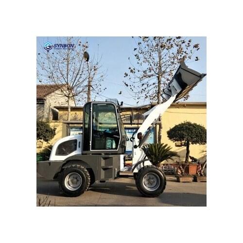 SYNBON NEW 1.0 ton wheel loadr Euro III engine ,CE certificate front shovel hydraulic mini loader farm graden loader SY910E