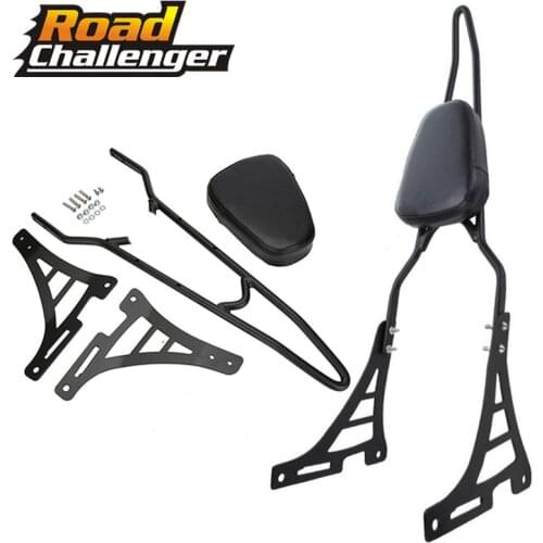 Motorcycle Passenger Luggage Rack Backrest Sissy Bar For Harley 883 1200 48 SPORTSTER XL883 XL1200 2014 2015 2016 2004 -Up